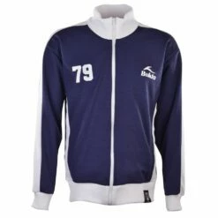 BUKTA Heritage Track Top Navy With White Panels/Cuffs/W'Ban