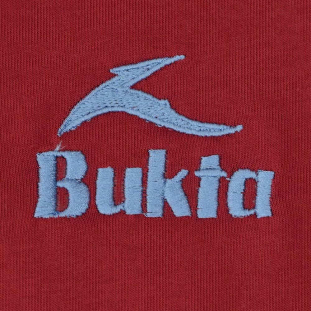 BUKTA Heritage Polo Claret With Sky Cuffs - Image 2