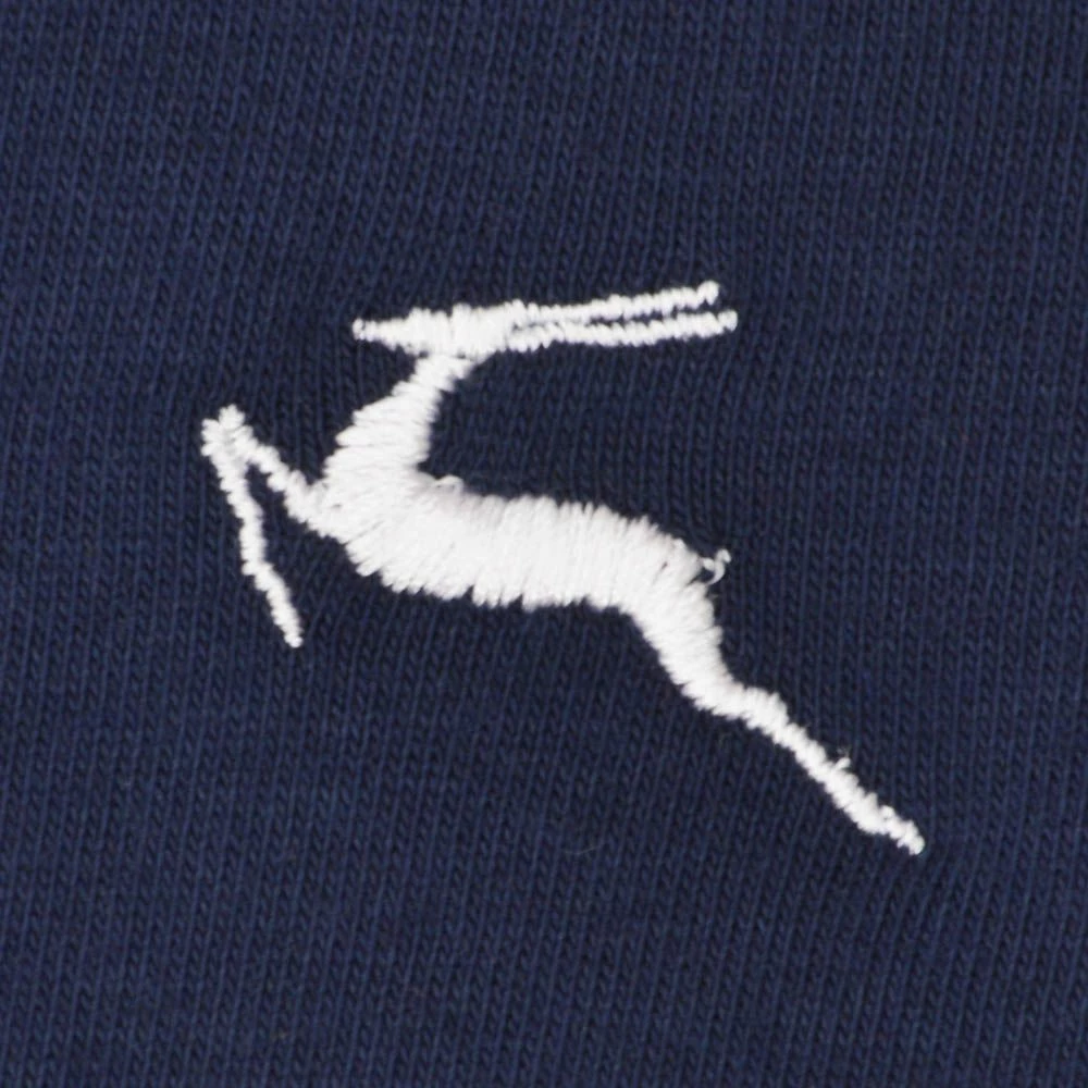 BUKTA Lifestyle Polo Navy With White Cuffs - Image 2