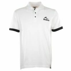 BUKTA Polo White With Black Cuffs