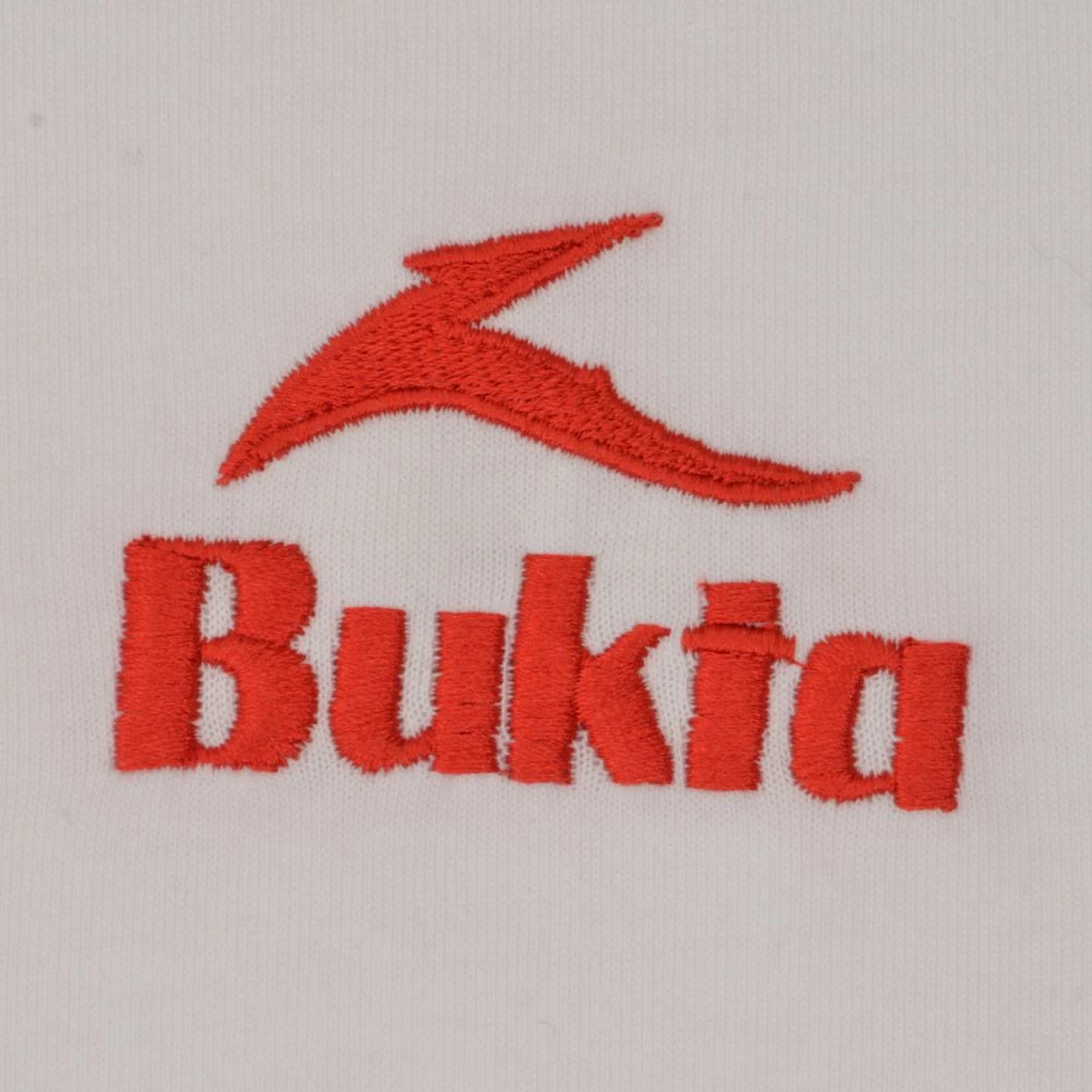 BUKTA Polo White With Red Cuffs - Image 2