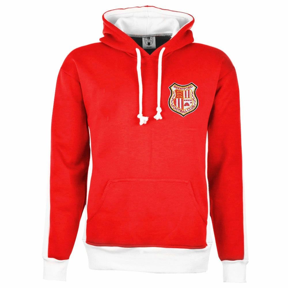 Brentford Red/White Hoodie
