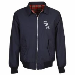 West Bromwich Albion Navy Harrington Jacket
