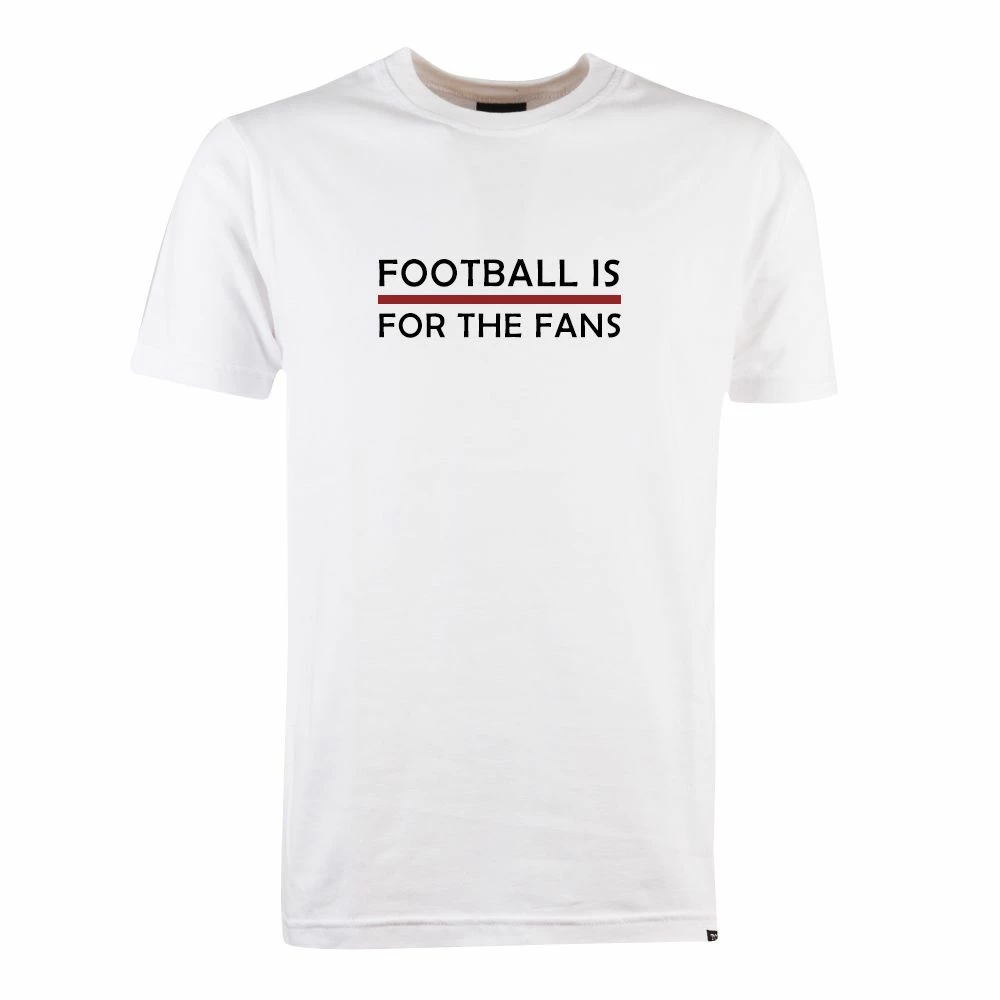 Maroon Football Is For The Fans - White T-Shirt