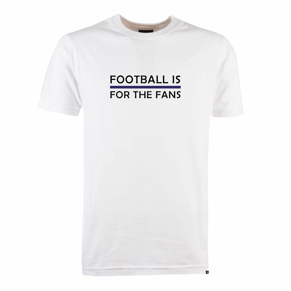 Navy Football Is For The Fans - White T-Shirt