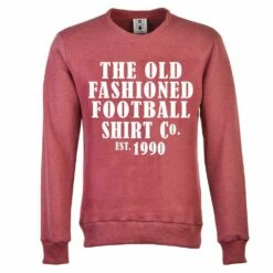 The Old Fashioned Football Shirt Co. - Wine Sweatshirt