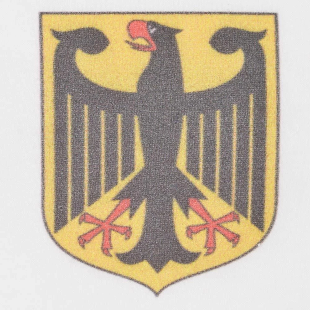 Germany 12th ManT-Shirt - White/Black Ringer - Image 2