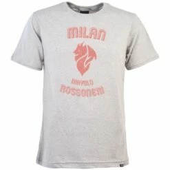 AC Milan Rossoneri Diavolo T-Shirt - Grey Marl