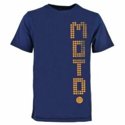 Match Of The Day Distressed Circle T-Shirt - Navy