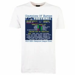 2012 Champions League Final (Chelsea) Retrotext T-shirt
