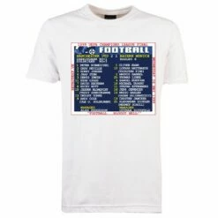 1999 Champions League Final (Man United) Retrotext T-Shirt