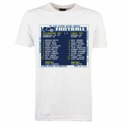 1971 Colchester Utd V Leeds (Colchester) Retrotext T-Shirt