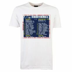 1979 FA Cup Final (Arsenal) Retrotext T-shirt - White