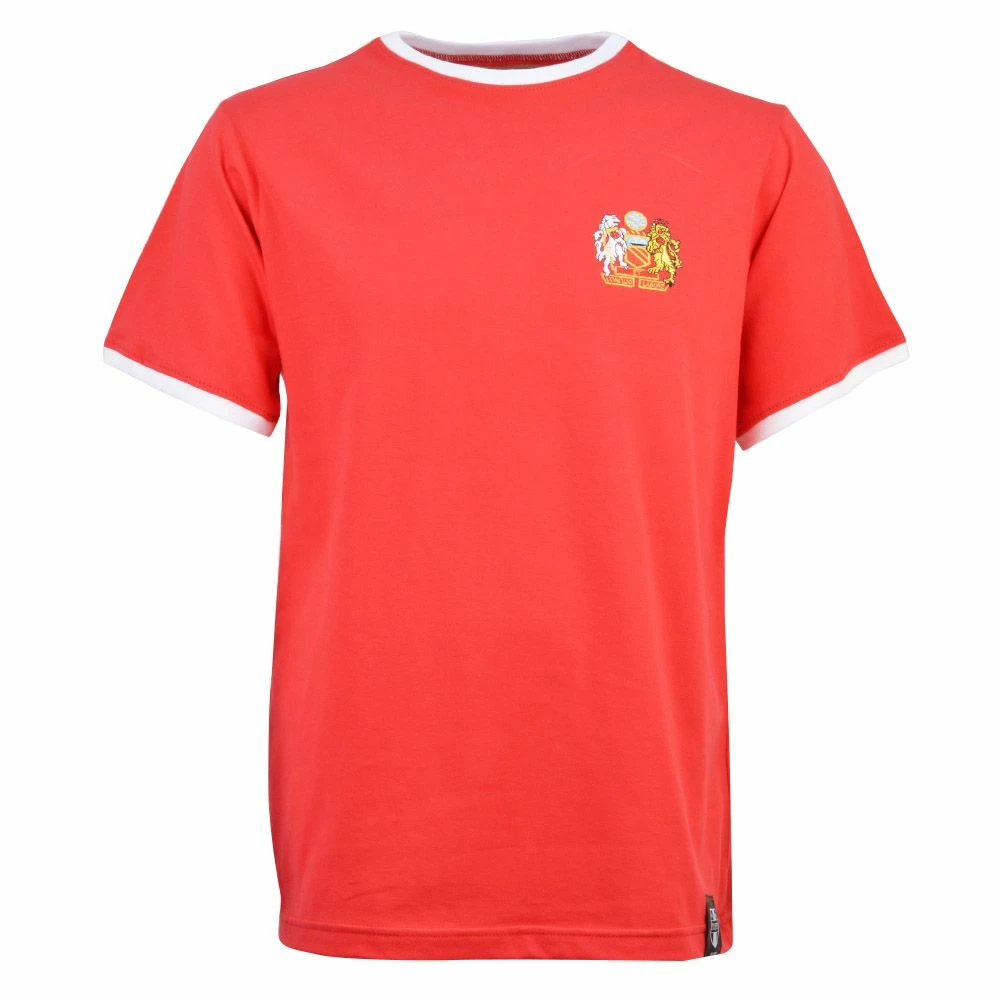 Manchester Reds 12th Man T-Shirt - Red/White Ringer