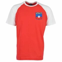 Chile Raglan Sleeve Red/White T-Shirt
