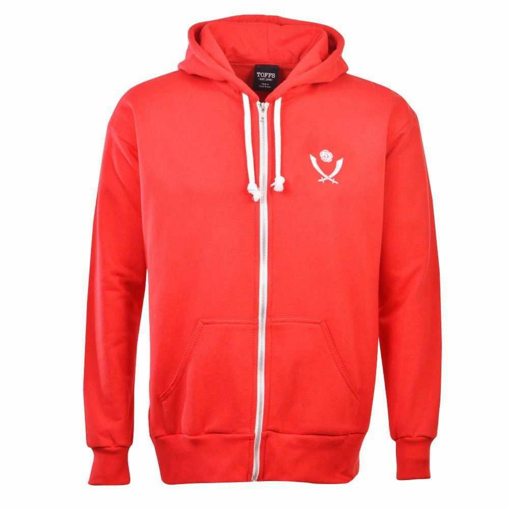 Sheffield United Football Club Zipped Hoodie - Red